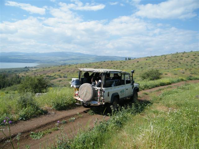 טיול ג'יפים בדרום הגולן