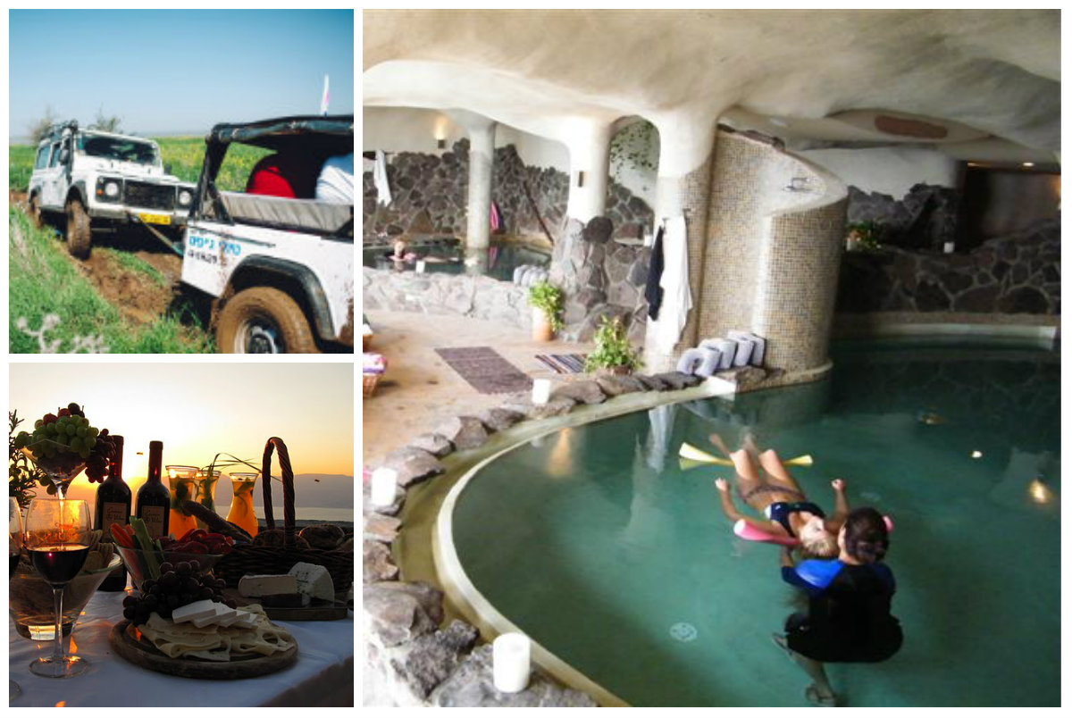 יום גיבוש לעובדים ספא וג'יפים