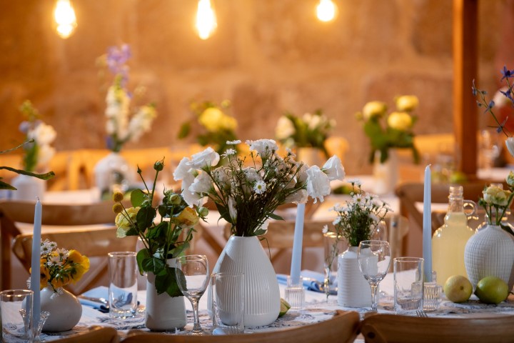 סידורי שולחן בנופש חברה